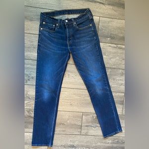 Levi’s Men’s Slim Dark‎ Blue Jeans 31W 32L